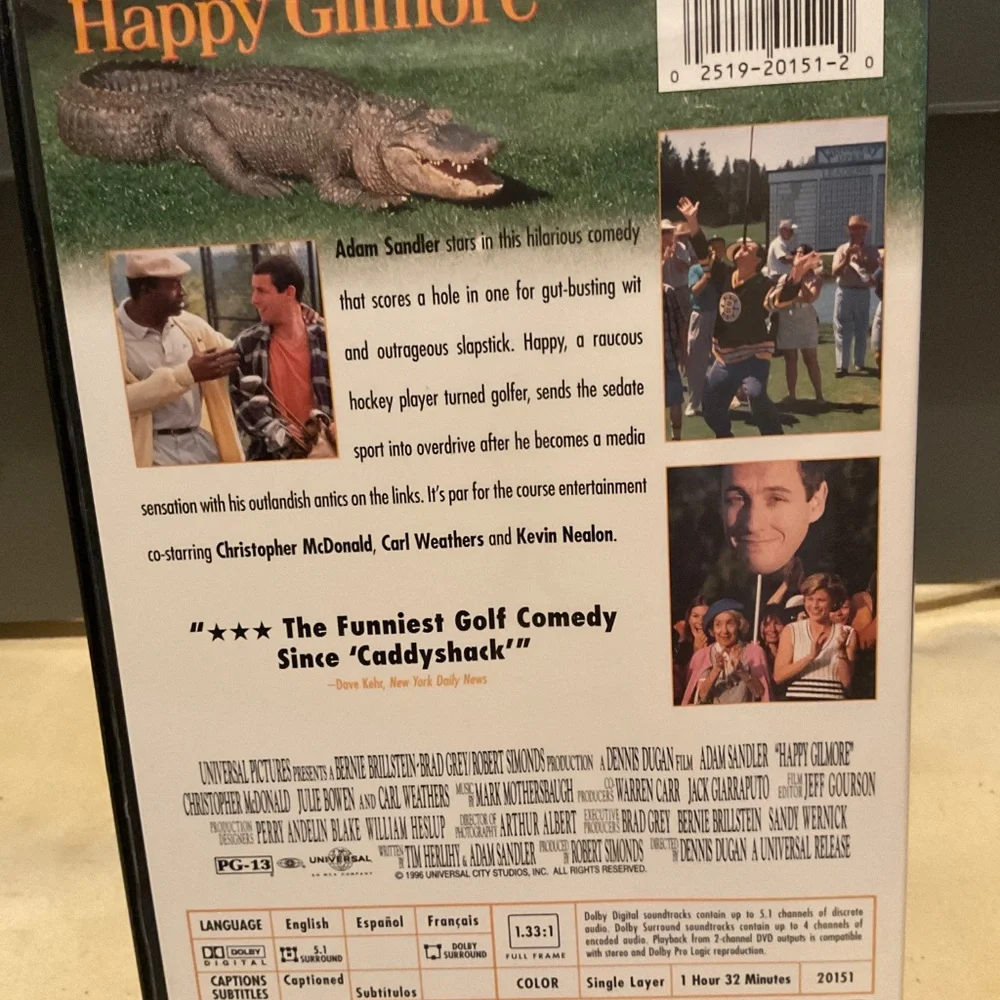DVD - Happy Gilmore Girls v63